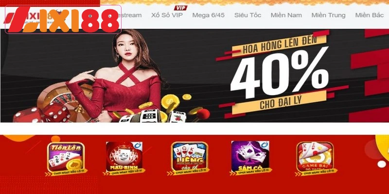 Lixi88 hợp tác với những nhà cung cấp game hàng đầu